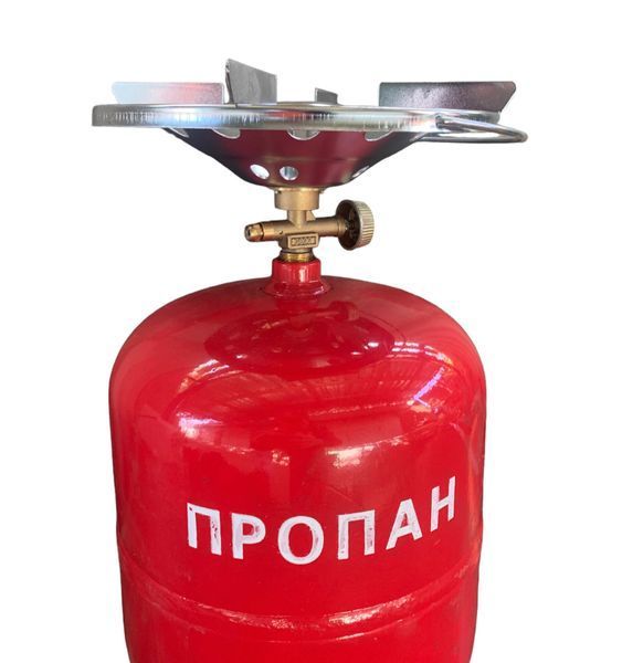 Газовий балон з пальником на 5л INTERTOOL GS-0005: Ваш незамінний помічник для Кемпінгу та Подорожей 101552 фото