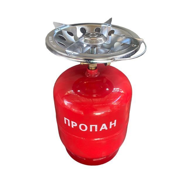 Газовий балон з пальником на 5л INTERTOOL GS-0005: Ваш незамінний помічник для Кемпінгу та Подорожей 101552 фото