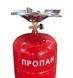 Газовий балон з пальником на 5л INTERTOOL GS-0005: Ваш незамінний помічник для Кемпінгу та Подорожей 101552 фото 3